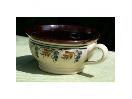 Bujonka na polévku, motiv víno kamenina