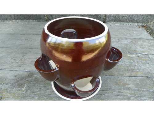 Petrželák vysoký 27cm,glazovaný