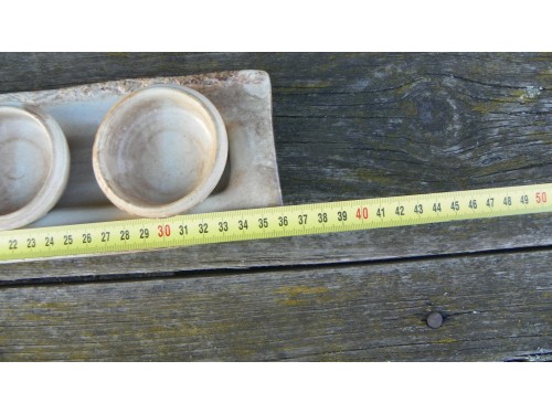 Svícen na čtyři svíce,rovný