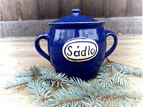 Nádoba ,,Sádlo" 1l.modrý