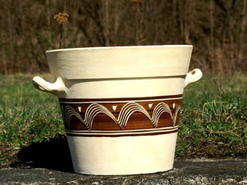 Velký květináč,36cm.Ušák