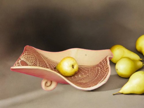 Tác na ovoce, keramický