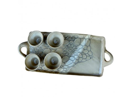 Tác Adventní na čtyři svíčky. Svíčky na straně