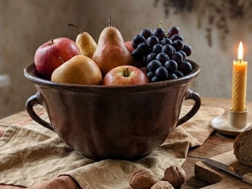 Zadělávací Mísa na těsto. 3.l. Kamenina