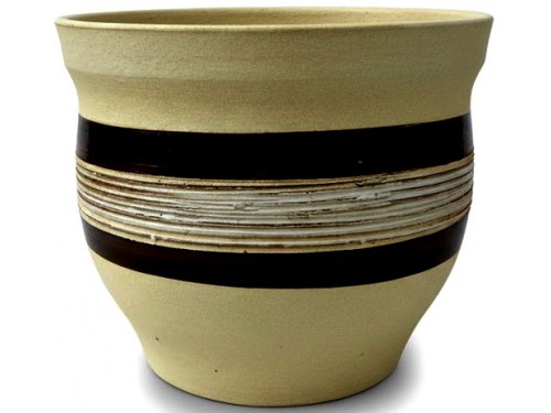 Květináč keramický 28cm. Buclák