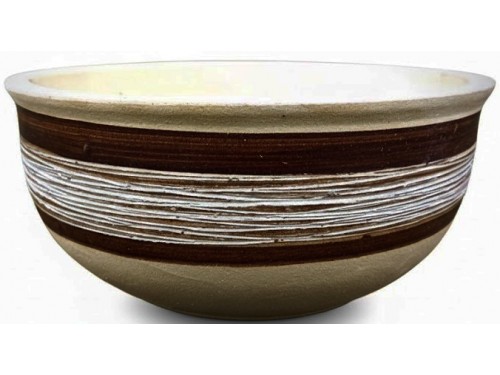Žardinka keramická.Pruh. 24cm