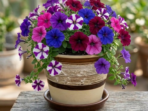 Květináč keramický 22cm. Mrazuvzdorný