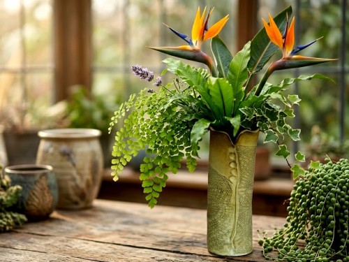 Váza válec vysoká